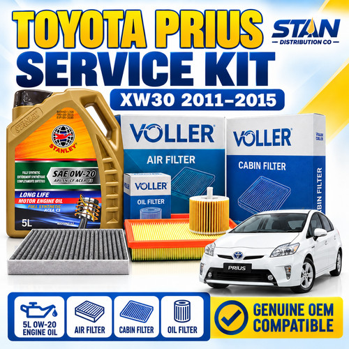 Toyota prius service kit 0w20 - kit,